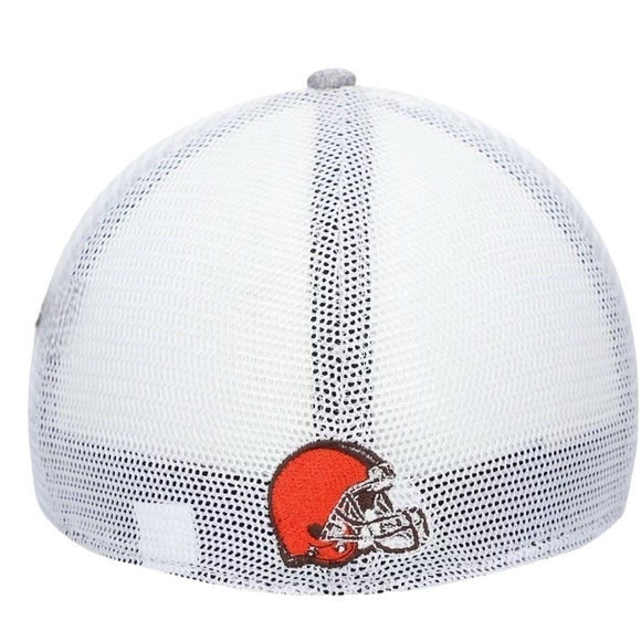 NFL Cleveland Browns‘47 Contender Heathered GreyWhite Cap Flex Fit Mens OSFA NWY - Picture 3 of 11